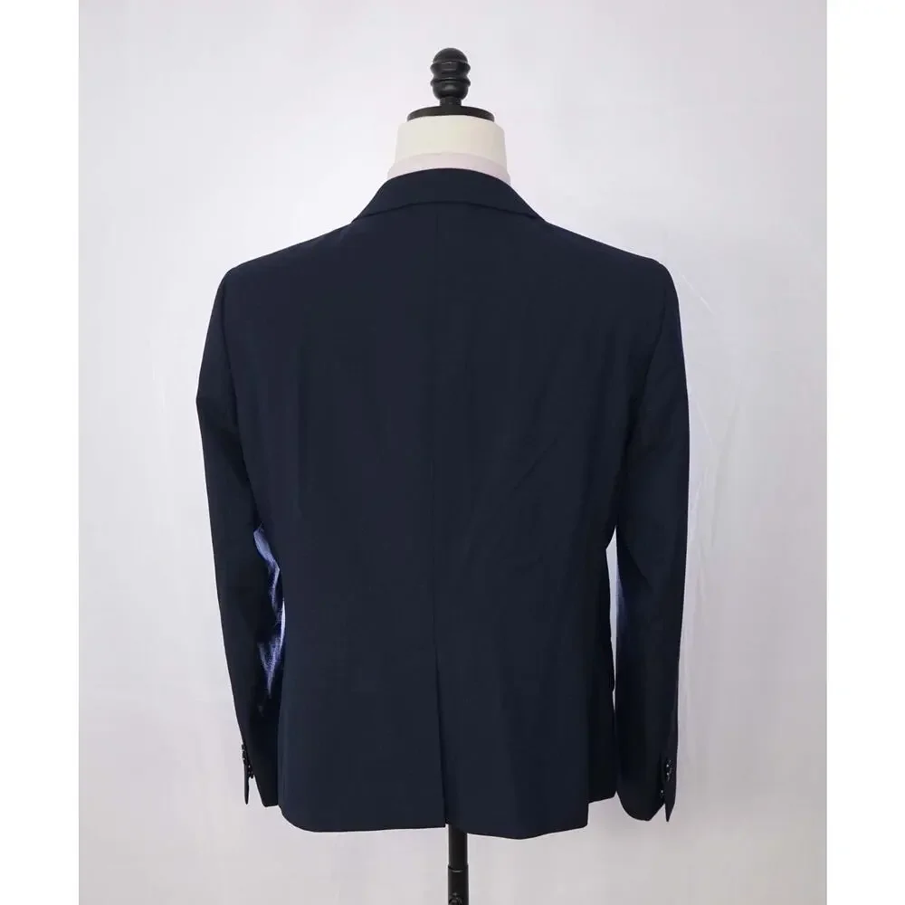 ARMANI EXCHANGE - Solid Navy Blue Blazer - 40S